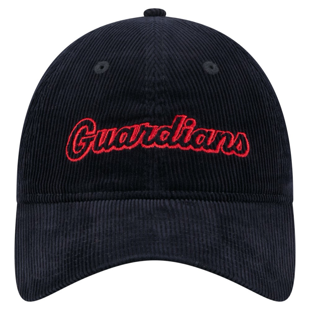 Cleveland Guardians New Era Women's Corduroy 9TWENTY Adjustable Hat - MLB