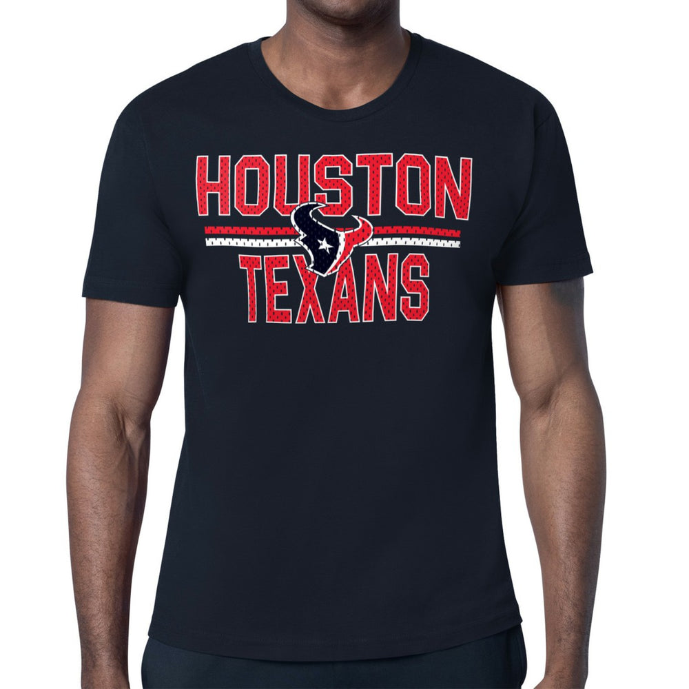 Houston Texans Starter Mesh Look T-Shirt Navy | NFL