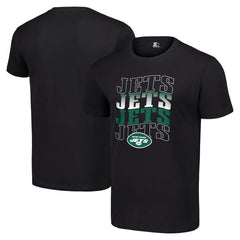 New York Jets Starter Four Name T-Shirt Black | NFL