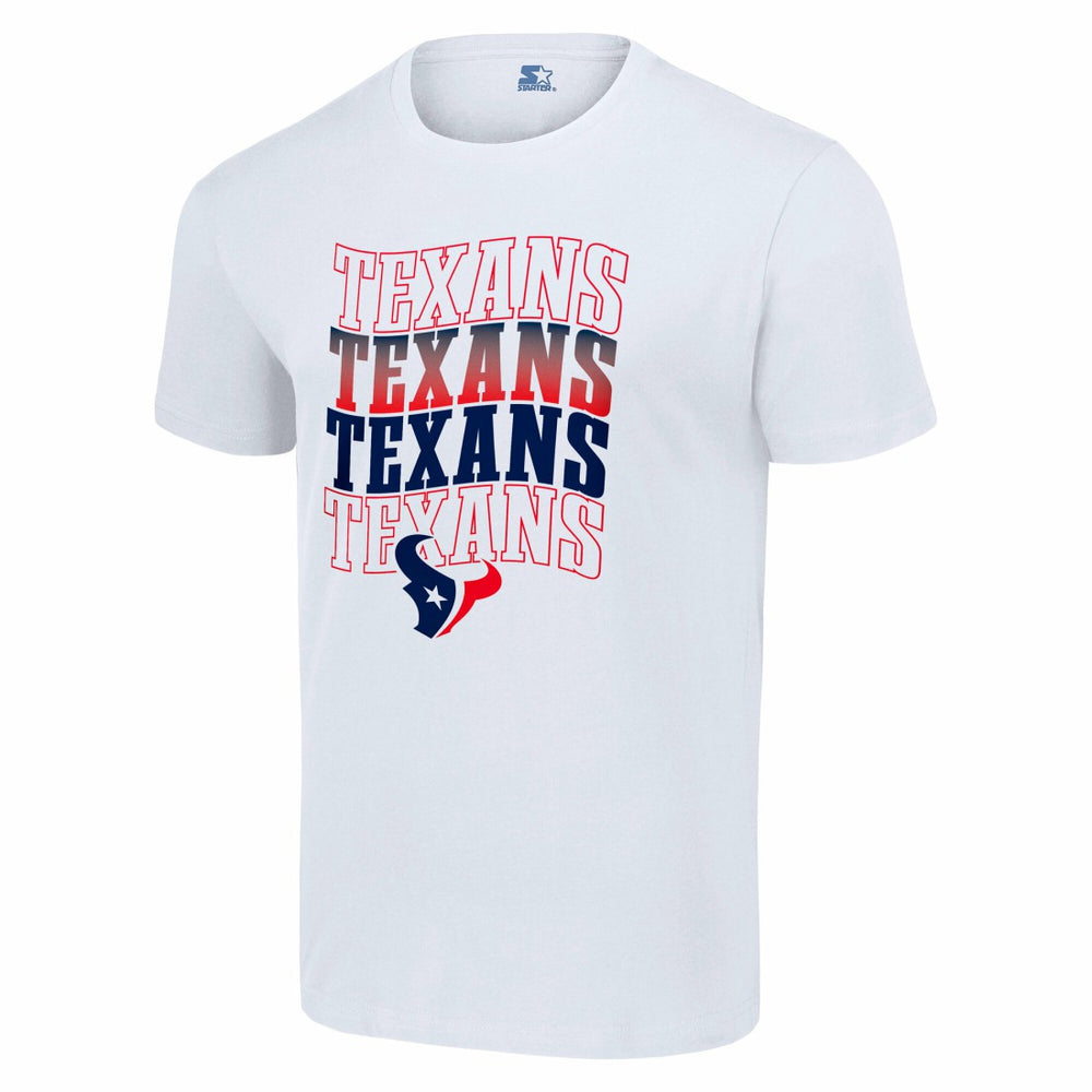 Houston Texans Starter Four Name T-Shirt White | NFL