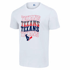 Houston Texans Starter Four Name T-Shirt White | NFL