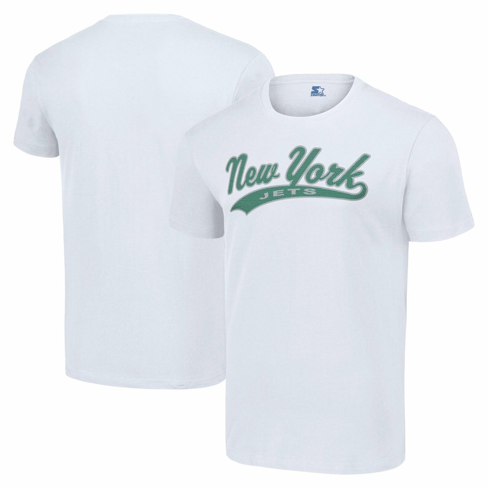 New York Jets Starter City Tailsweep T-Shirt White | NFL