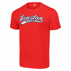 Houston Texans Starter City Tailsweep T-Shirt Red | NFL