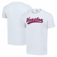 Houston Texans Starter City Tailsweep T-Shirt White | NFL