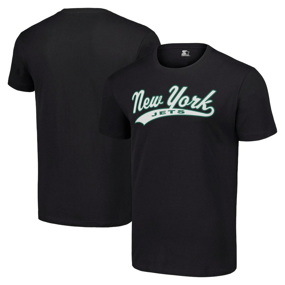 New York Jets Starter City Tailsweep T-Shirt Black | NFL