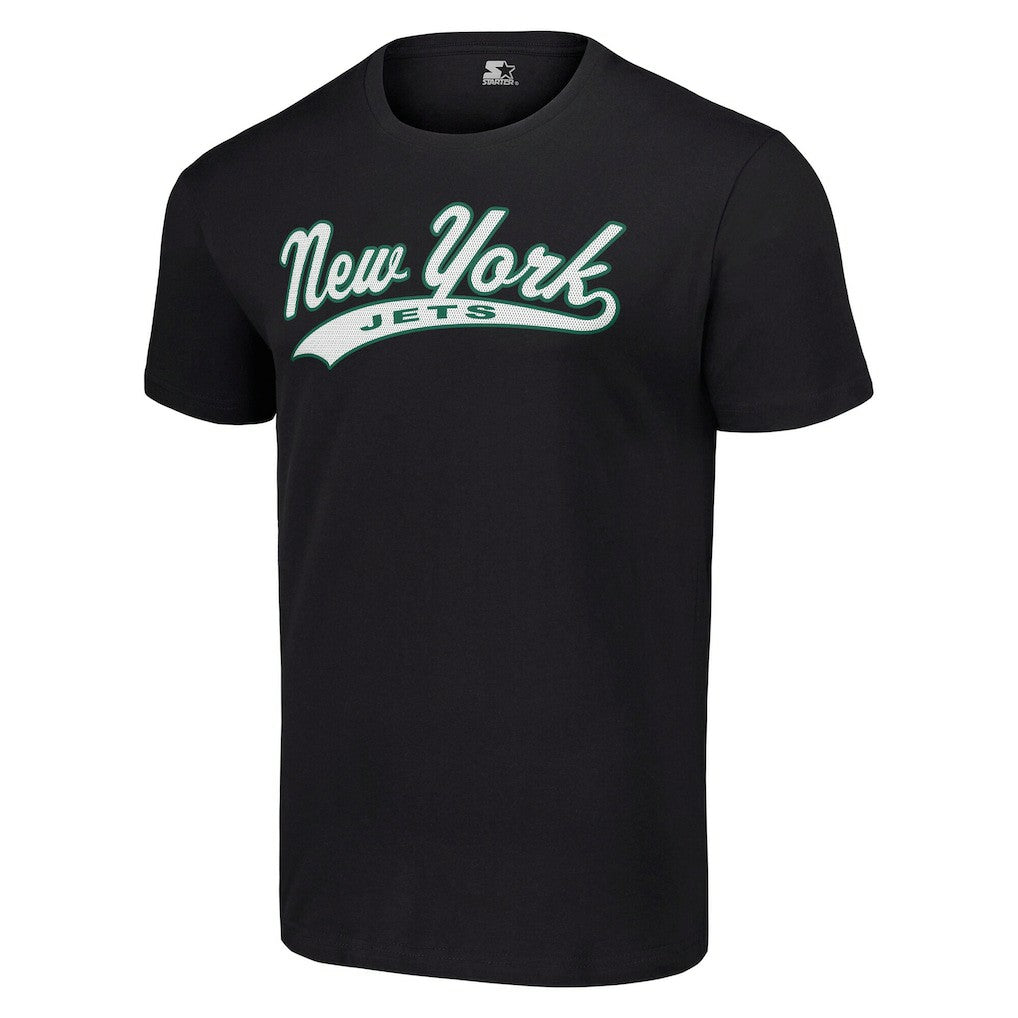 New York Jets Starter City Tailsweep T-Shirt Black | NFL