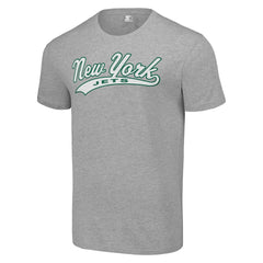 New York Jets Starter City Tailsweep T-Shirt Heather Gray | NFL