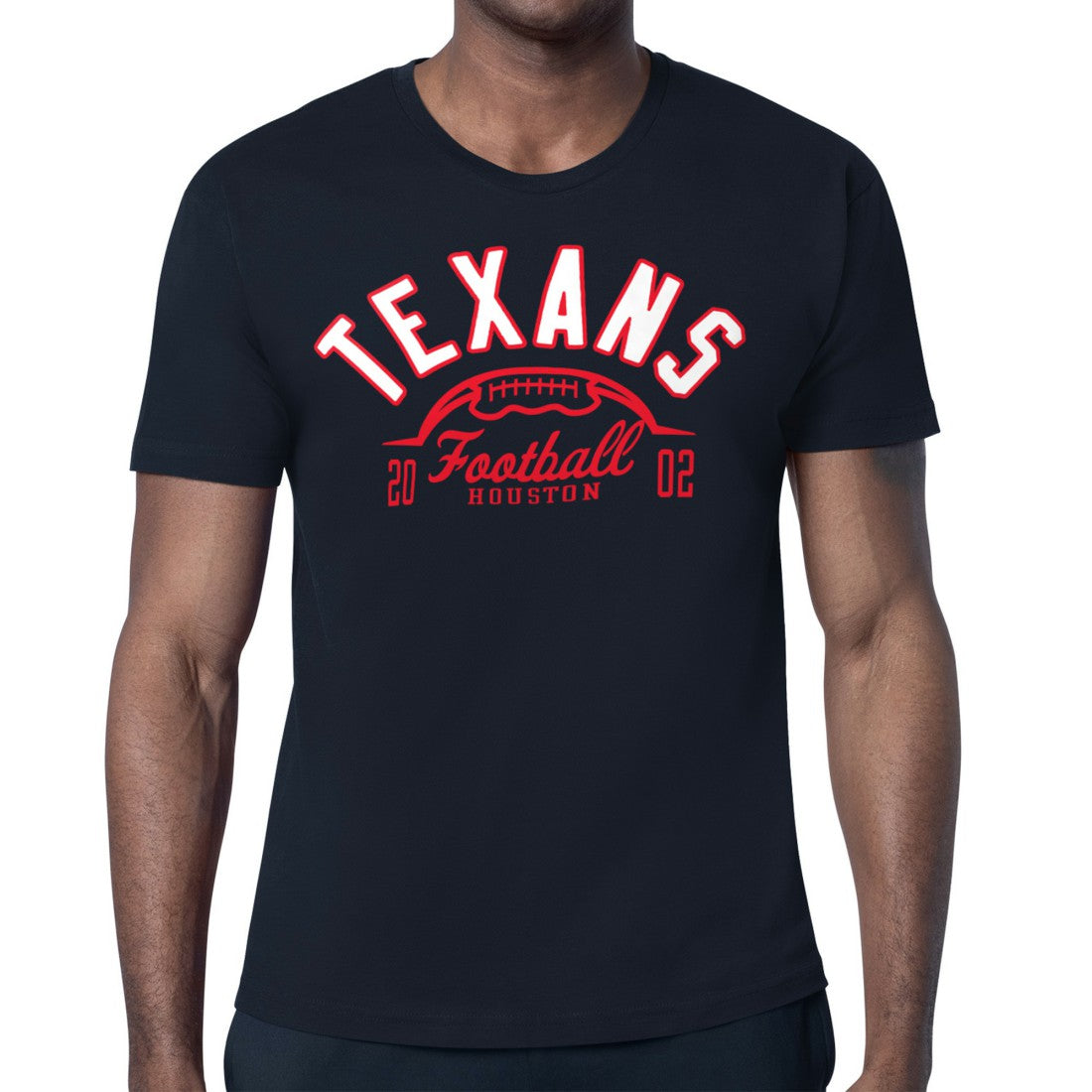 Houston Texans Starter Half Ball Logo T-Shirt Navy | NFL