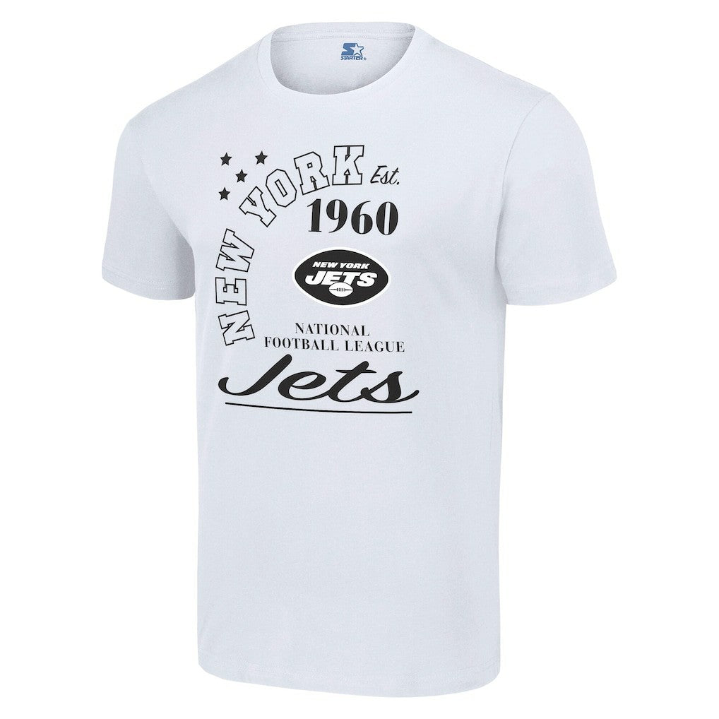 New York Jets Starter Arch City T-Shirt White | NFL