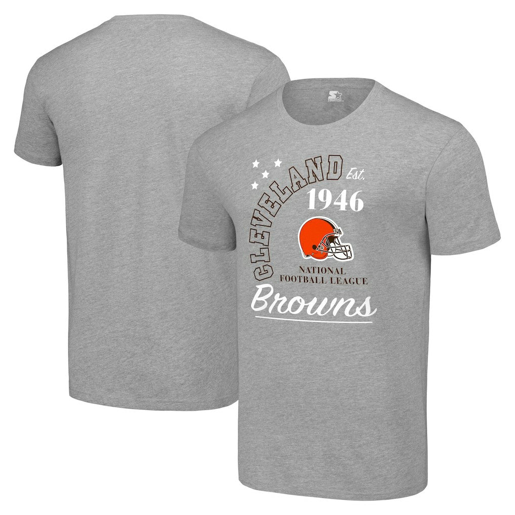 Cleveland Browns Starter Arch City T-Shirt Heather Gray | NFL