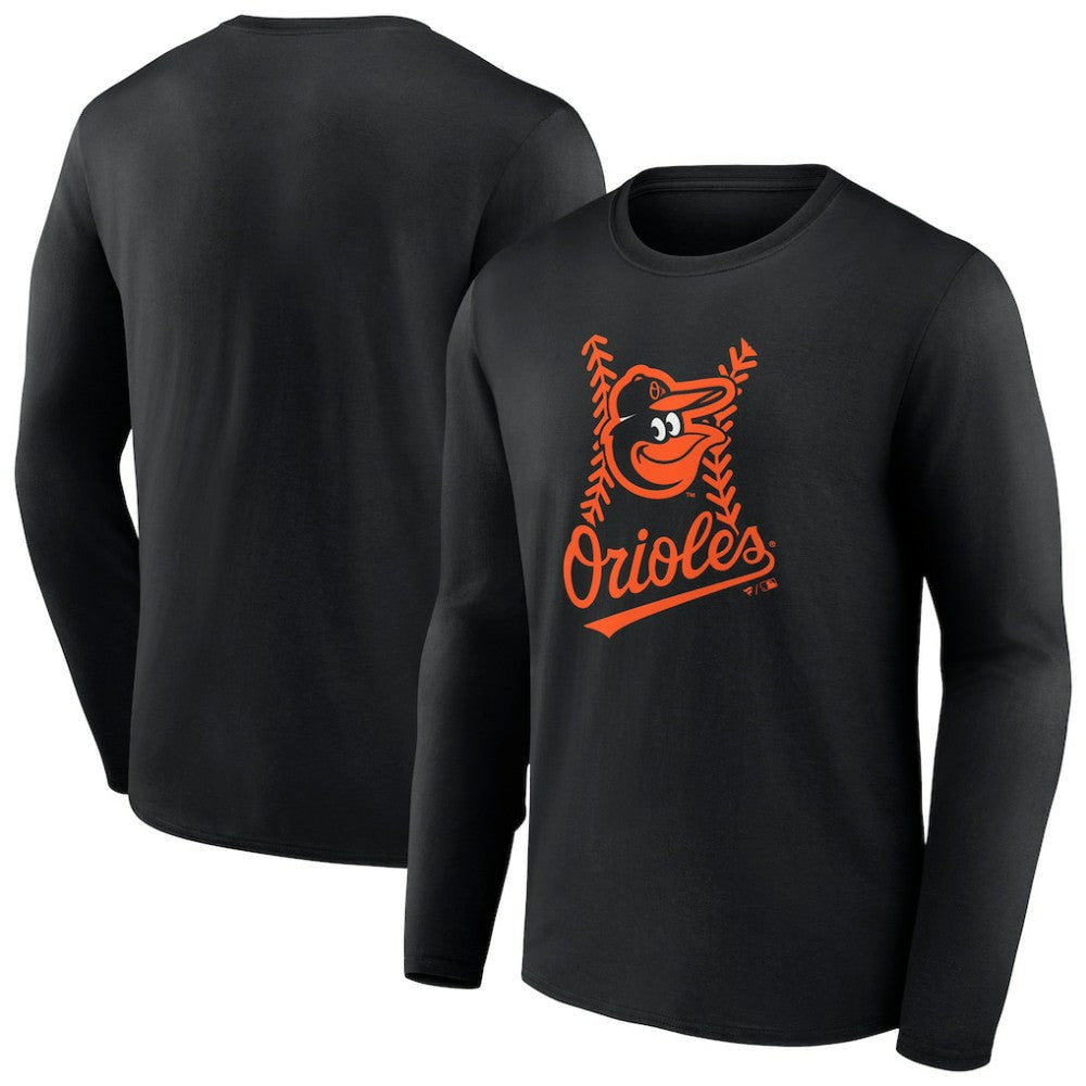 Baltimore Orioles Fastball Long Sleeve T-Shirt - MLB