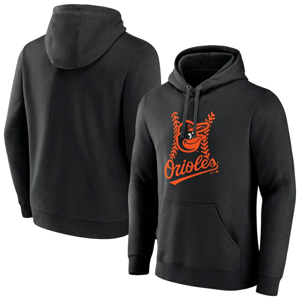 Baltimore Orioles Fastball Pullover Hoodie - MLB