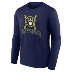 Milwaukee Brewers Fastball Long Sleeve T-Shirt - MLB
