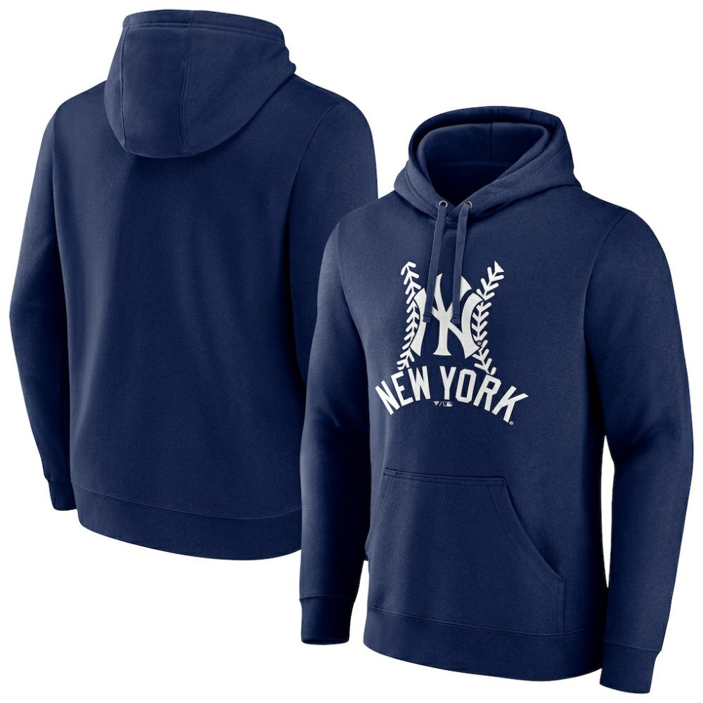 New York Yankees Fastball Pullover Hoodie - MLB