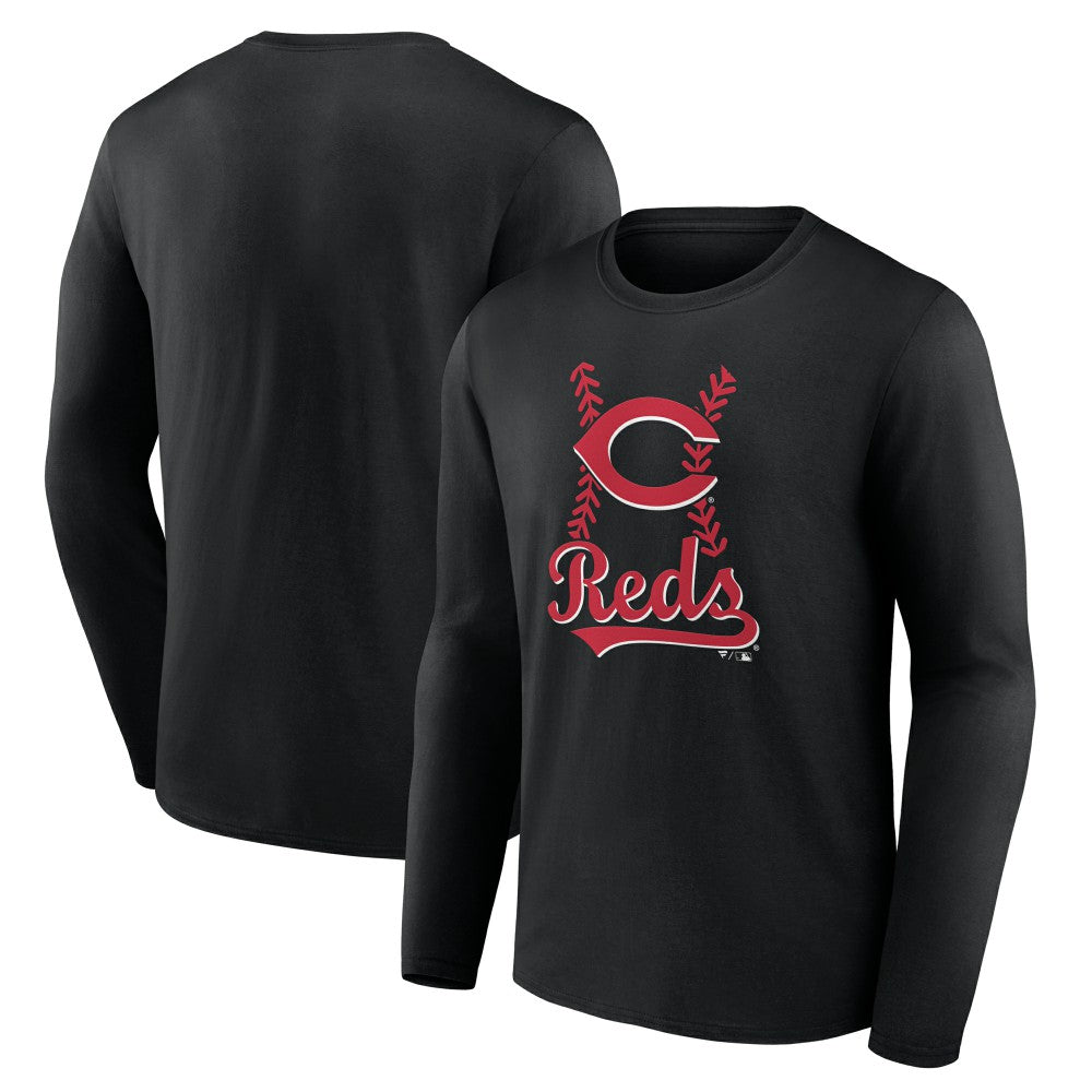 Cincinnati Reds Fastball Long Sleeve T-Shirt - MLB