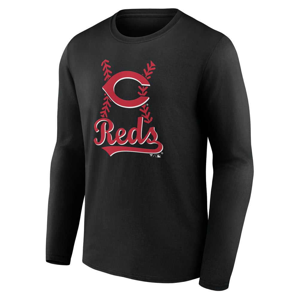 Cincinnati Reds Fastball Long Sleeve T-Shirt - MLB