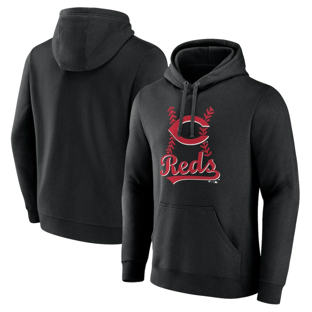 Cincinnati Reds Fastball Pullover Hoodie - MLB