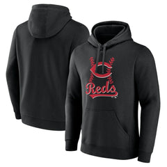 Cincinnati Reds Fastball Pullover Hoodie - MLB