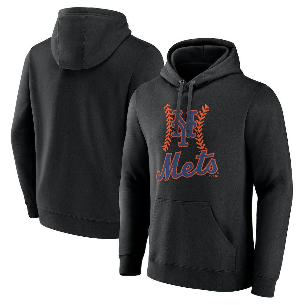 New York Mets Fastball Pullover Hoodie - MLB