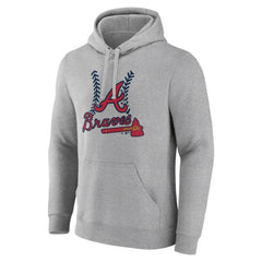 Atlanta Braves Fastball Pullover Hoodie - MLB