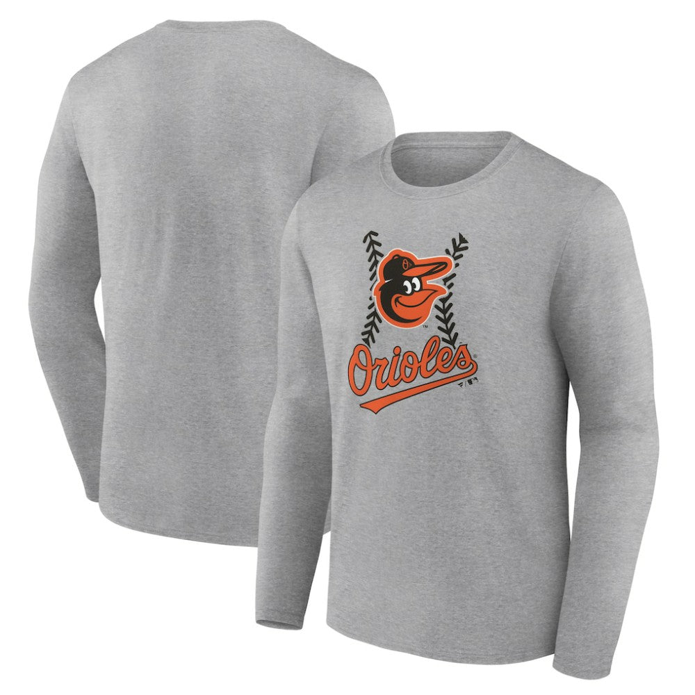 Baltimore Orioles Fastball Long Sleeve T-Shirt - MLB