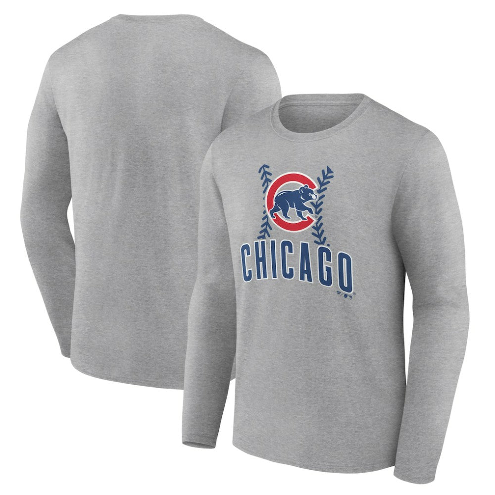 Chicago Cubs Fastball Long Sleeve T-Shirt - MLB