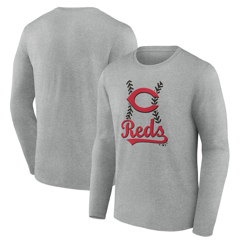 Cincinnati Reds Fastball Long Sleeve T-Shirt - MLB
