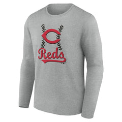 Cincinnati Reds Fastball Long Sleeve T-Shirt - MLB
