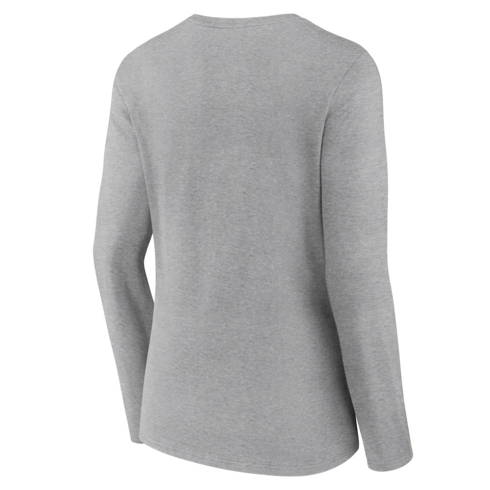 Los Angeles Dodgers Women's Fastball Long Sleeve V-Neck T-Shirt - MLB