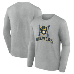 Milwaukee Brewers Fastball Long Sleeve T-Shirt - MLB