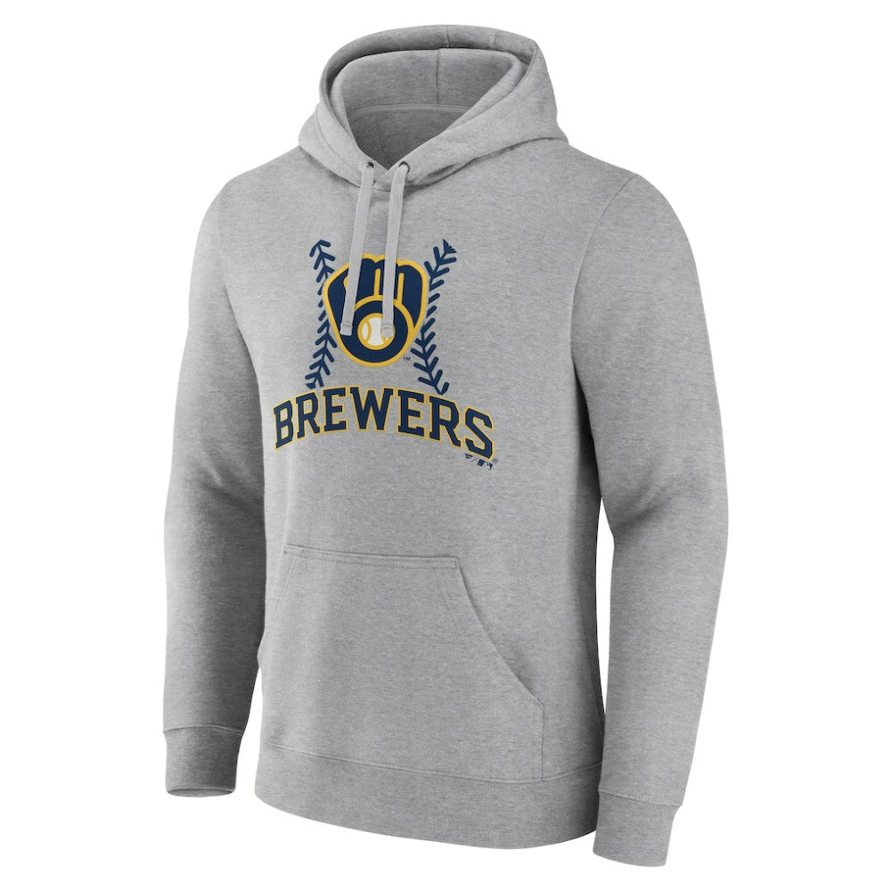 Milwaukee Brewers Fastball Pullover Hoodie - MLB