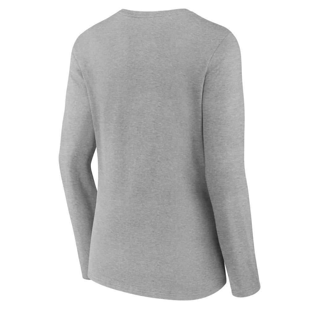 Milwaukee Brewers Women's Fastball Long Sleeve V-Neck T-Shirt - MLB