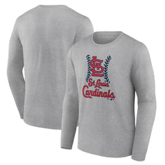 St. Louis Cardinals Fastball Long Sleeve T-Shirt - MLB