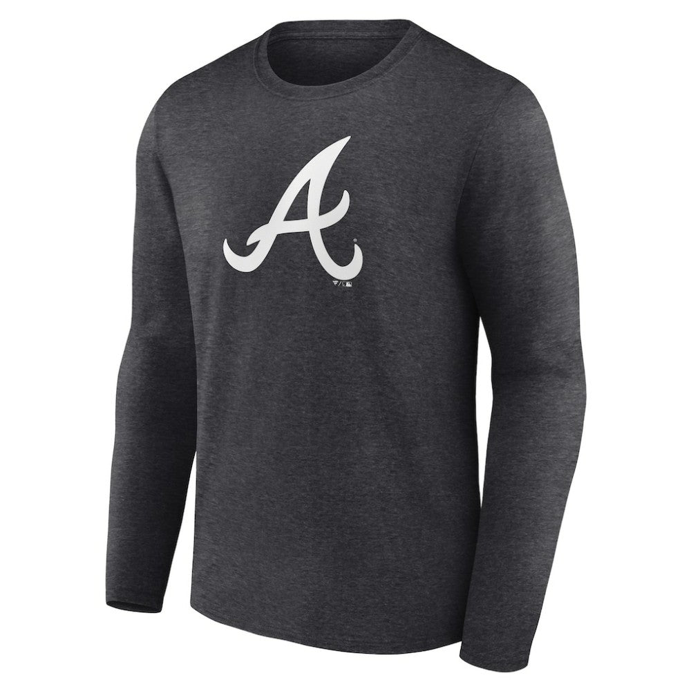 Atlanta Braves Monochrome Long Sleeve T-Shirt - MLB
