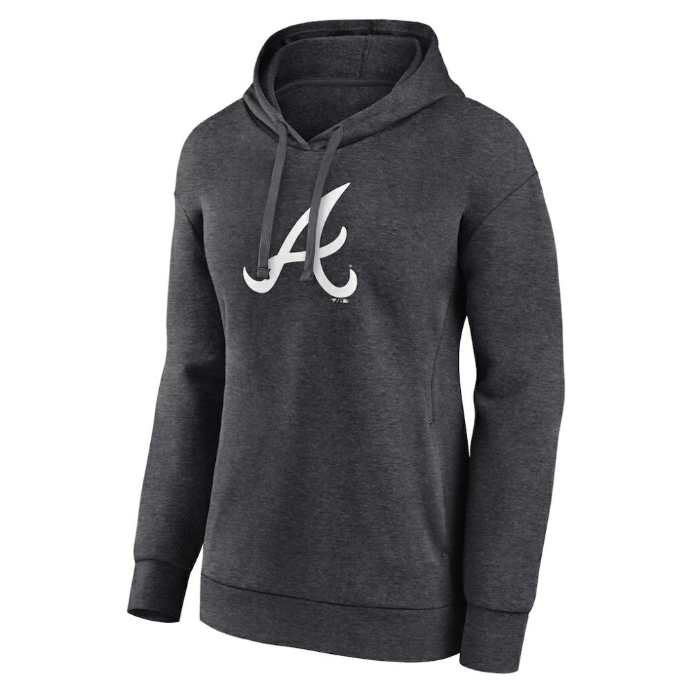 Atlanta Braves Women's Monochrome Pullover Hoodie - MLB