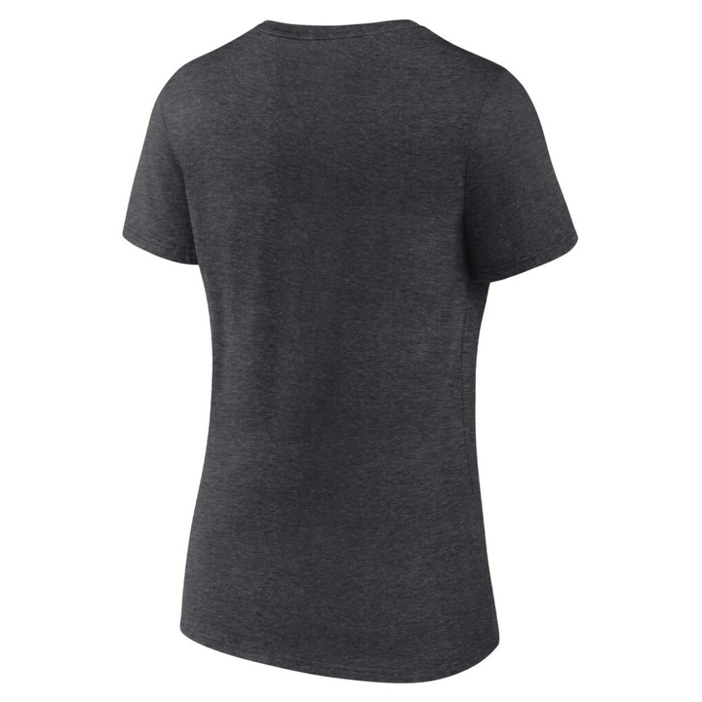 Atlanta Braves Women's Monochrome V-Neck T-Shirt - MLB