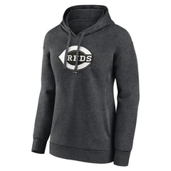 Cincinnati Reds Women's Monochrome Pullover Hoodie - MLB