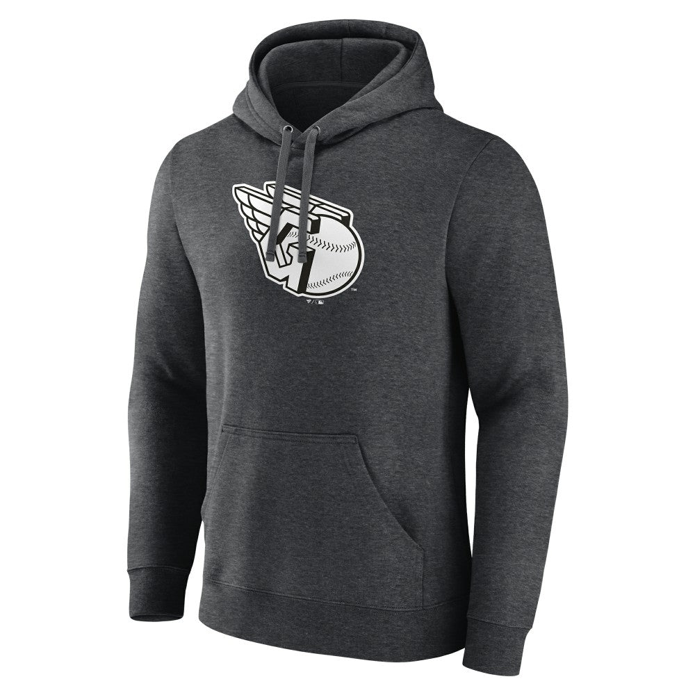 Cleveland Guardians Monochrome Pullover Hoodie - MLB