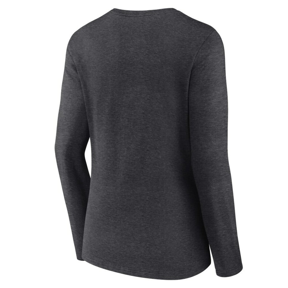 Cleveland Guardians Women's Monochrome Long Sleeve V-Neck T-Shirt - MLB
