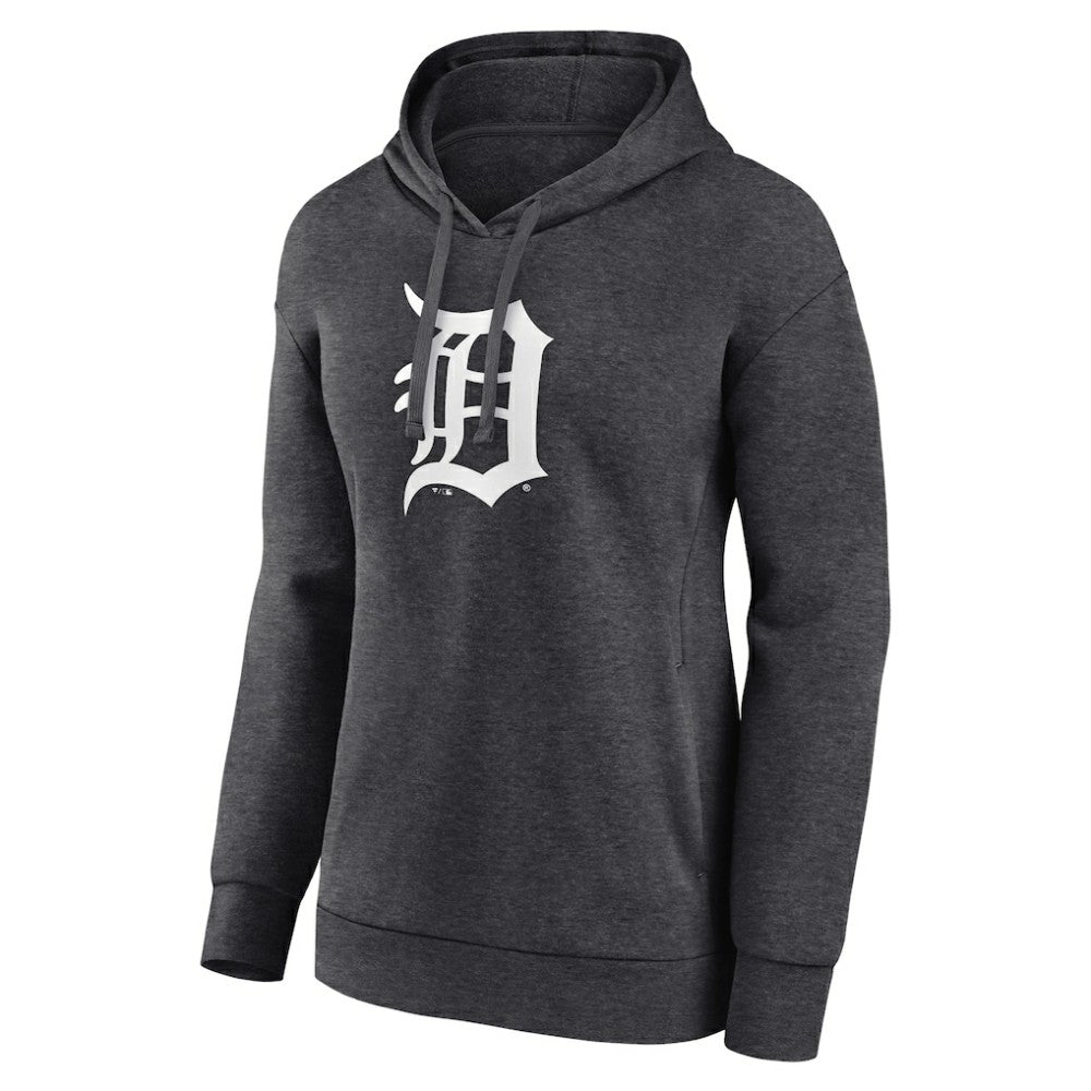 Detroit Tigers Women's Monochrome Pullover Hoodie - MLB