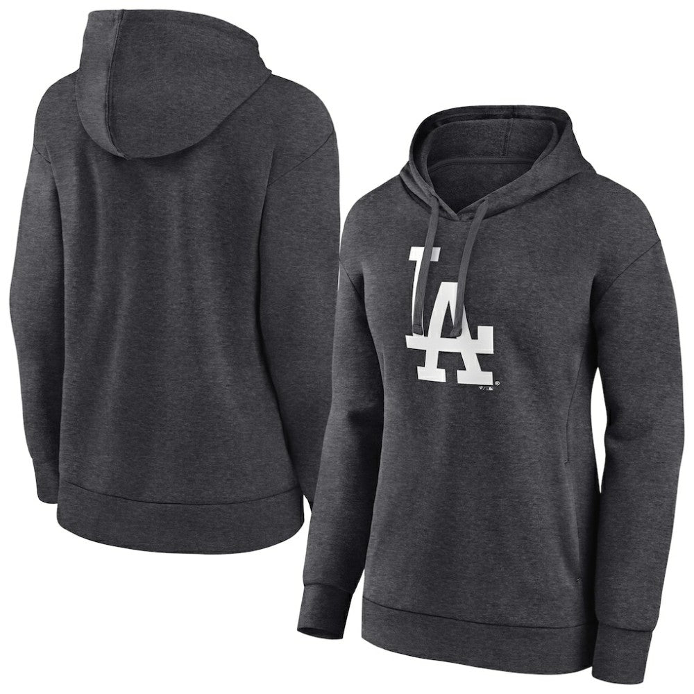 Los Angeles Dodgers Women's Monochrome Pullover Hoodie - MLB