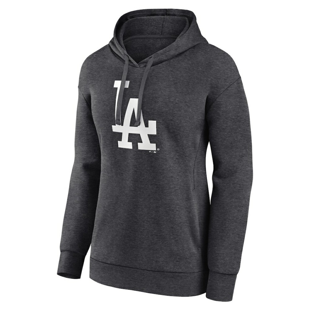 Los Angeles Dodgers Women's Monochrome Pullover Hoodie - MLB