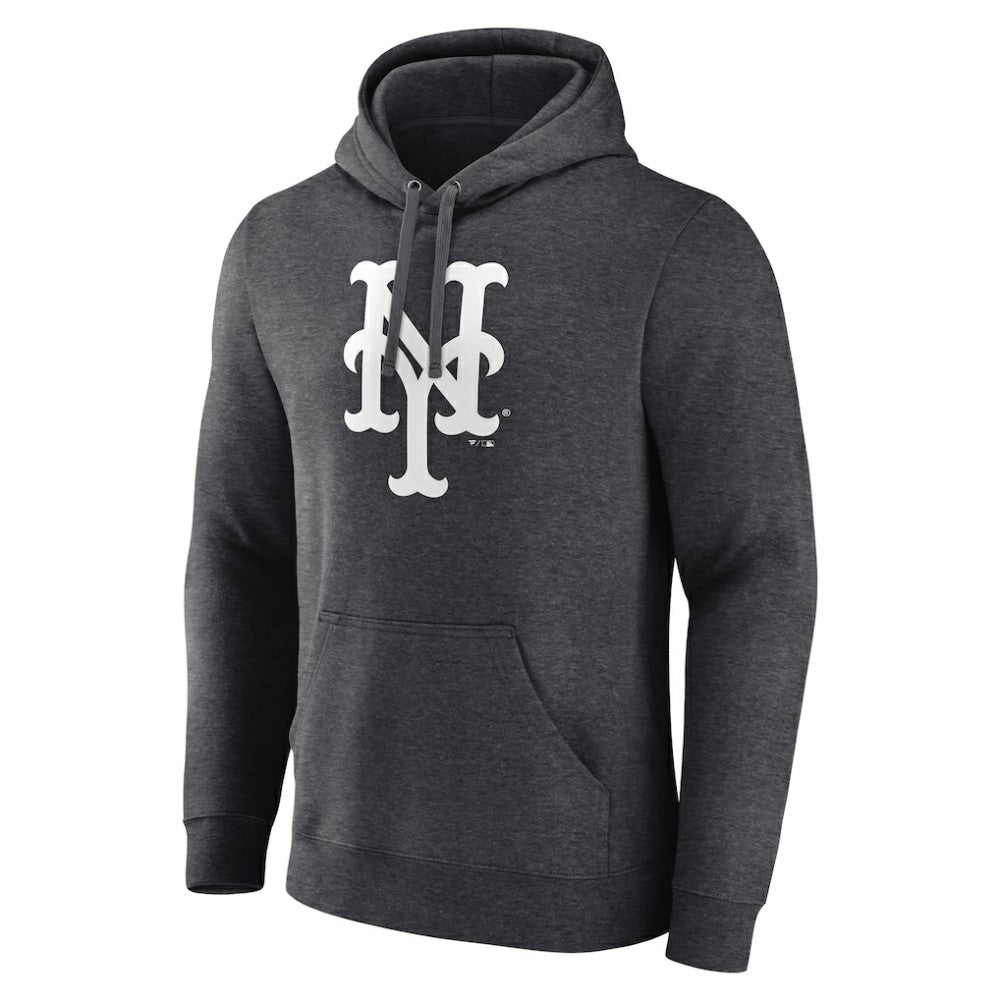 New York Mets Monochrome Pullover Hoodie - MLB