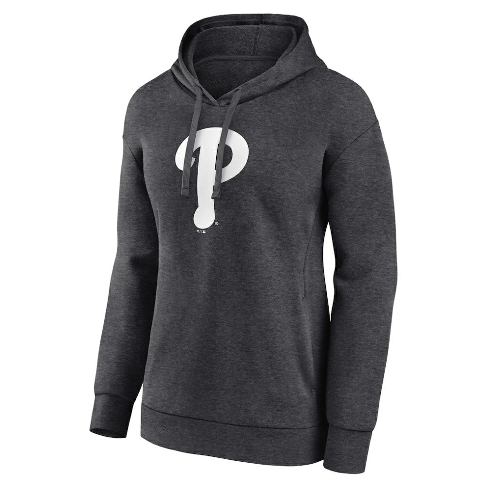 Philadelphia Phillies Women's Monochrome Pullover Hoodie - MLB