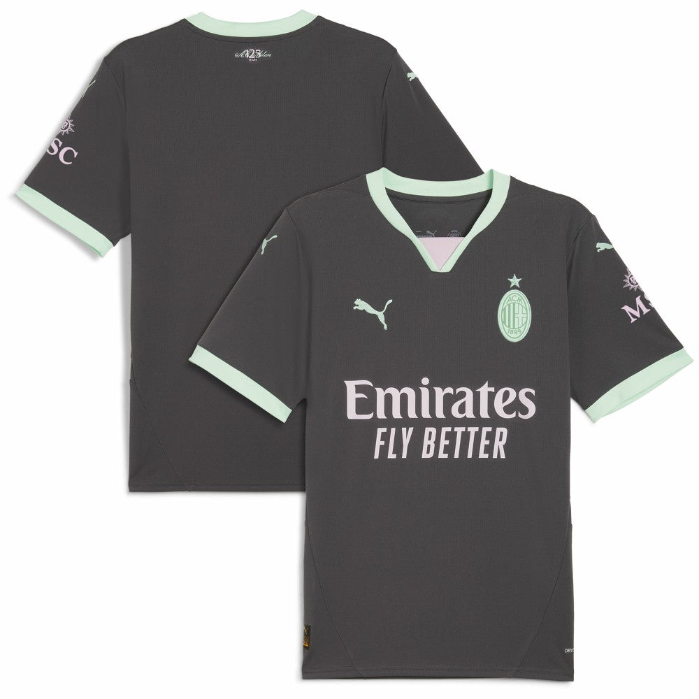 AC Milan 2024/25 Third Replica Jersey Charcoal | Puma cheap