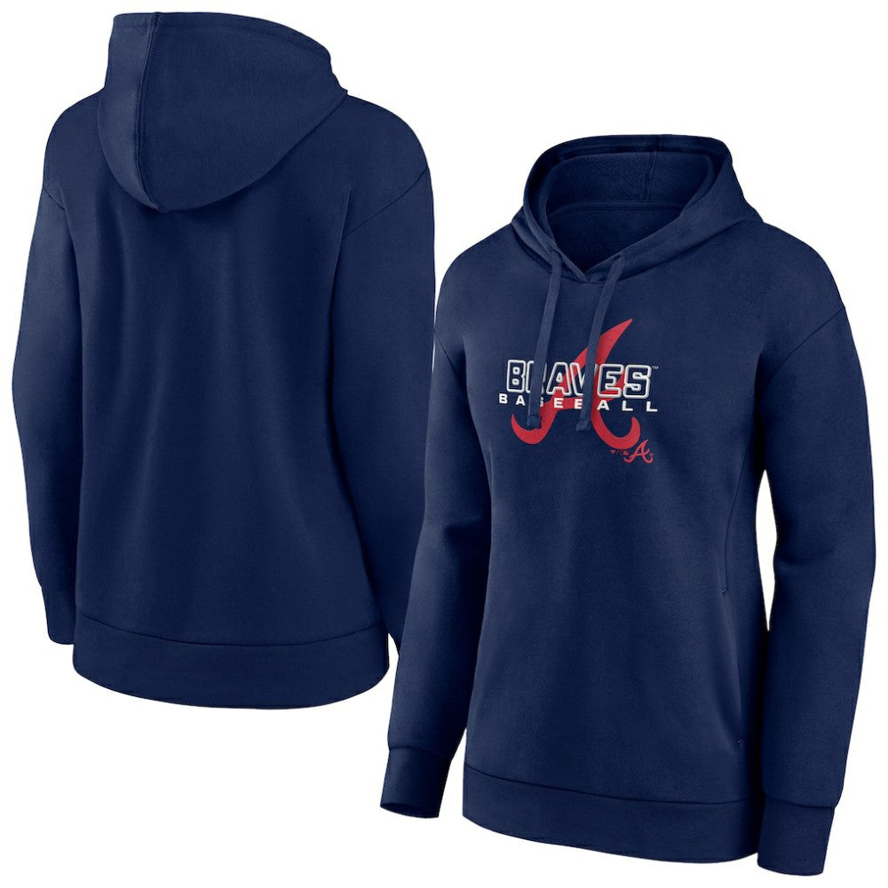 Atlanta Braves Women's Stellar Pullover Hoodie - MLB