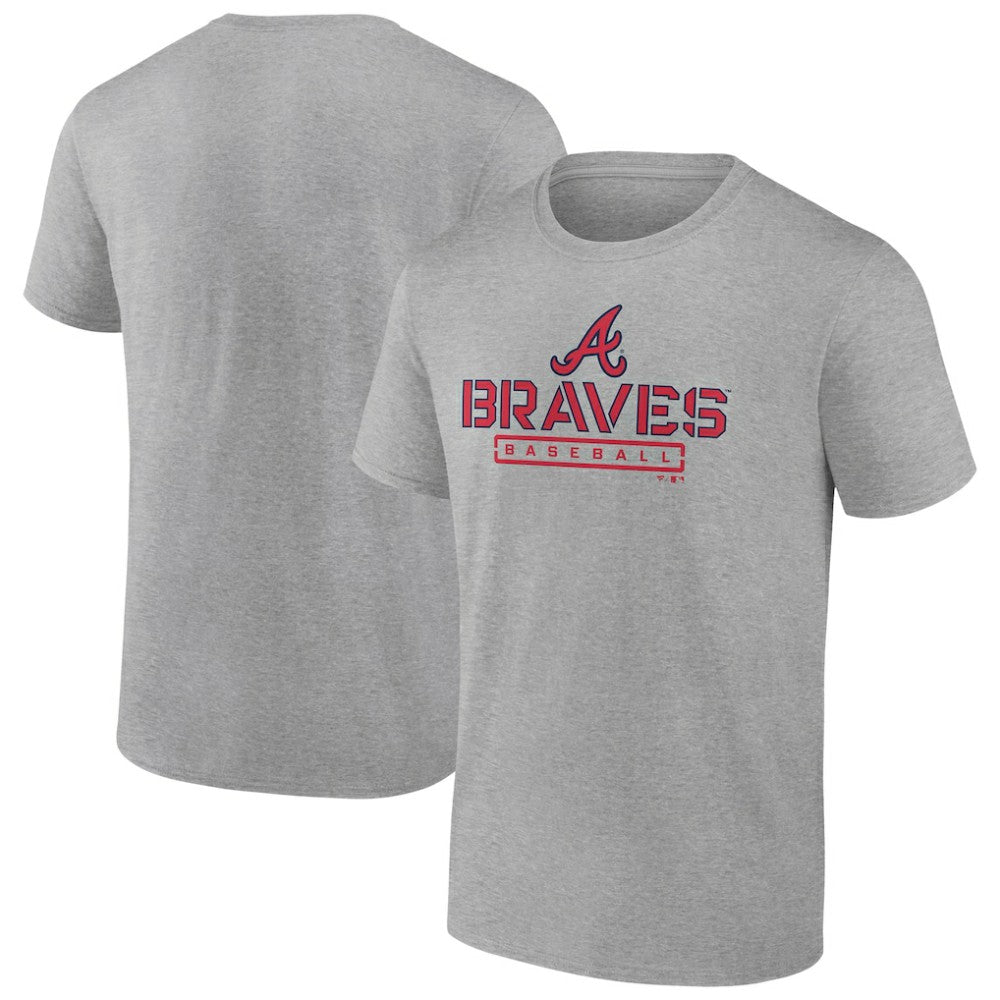 Atlanta Braves Evanston Stencil T-Shirt - MLB