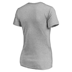 Atlanta Braves Women's Evanston Stencil V-Neck T-Shirt - MLB