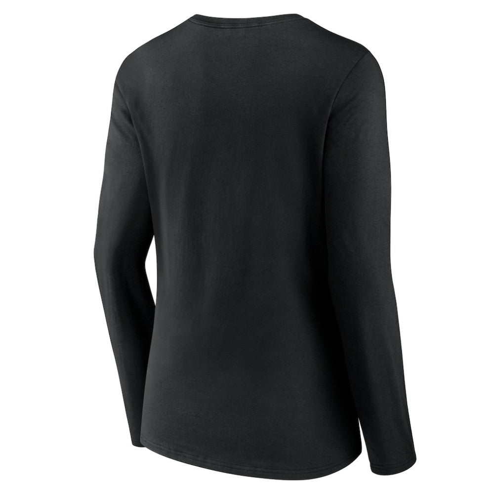 Baltimore Orioles Women's Stellar Long Sleeve V-Neck T-Shirt - MLB