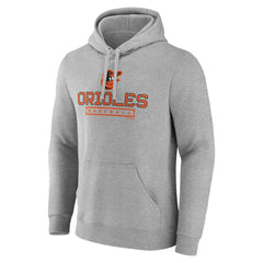 Baltimore Orioles Evanston Stencil Pullover Hoodie - MLB